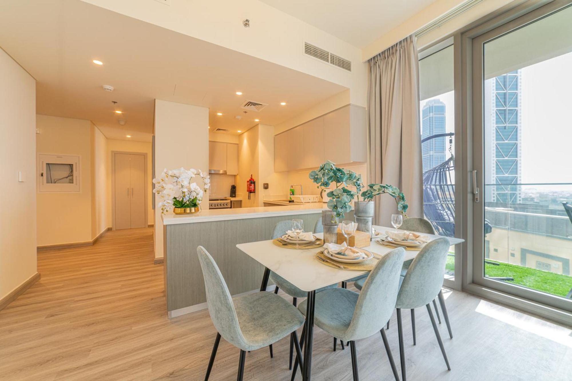 First Class 2Br With Full Dubai Boulevard View Екстериор снимка