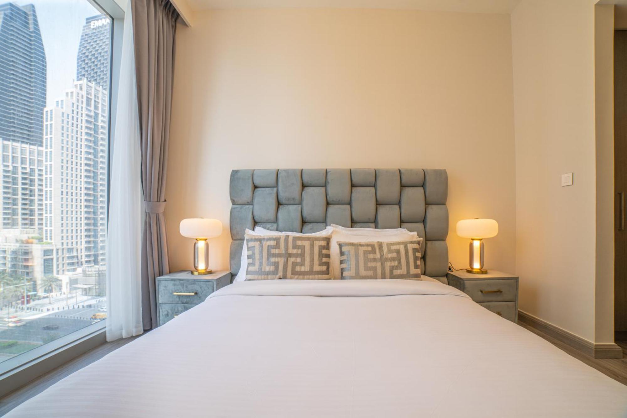 First Class 2Br With Full Dubai Boulevard View Екстериор снимка